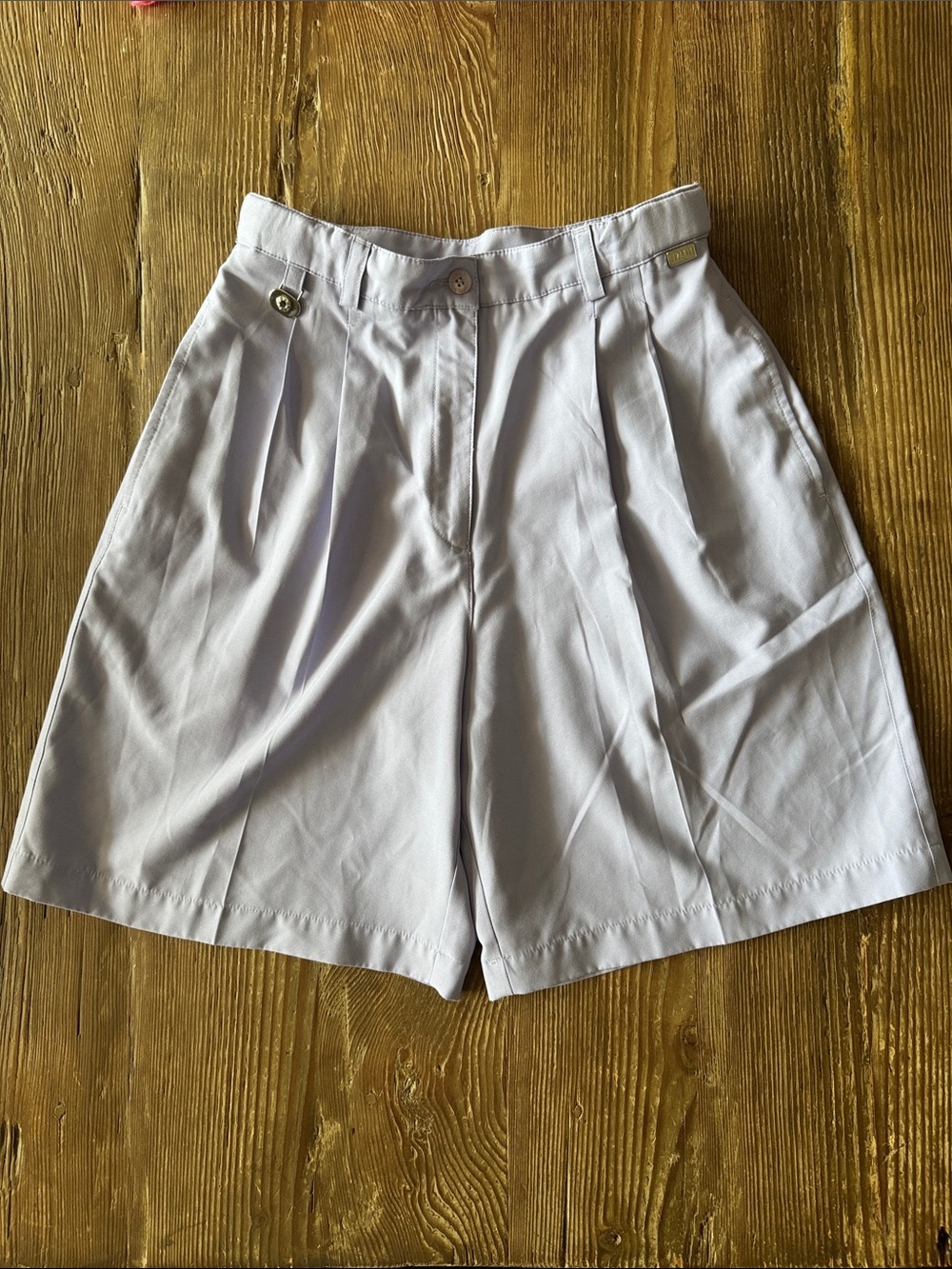 Liz Claiborne lilac High-Waist Shorts